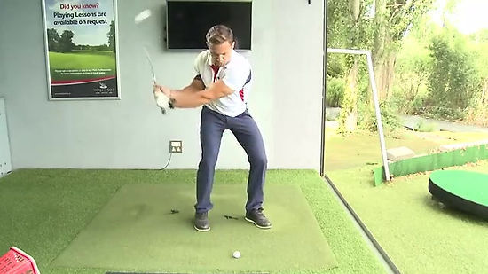 How to get your golf shot over obstacle
